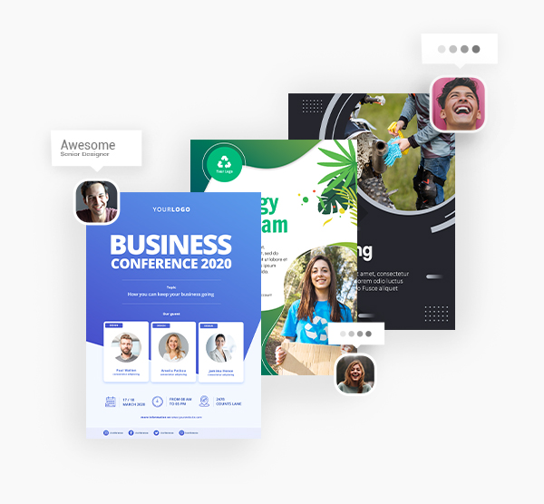 Business Flyer Card Designs Attention Grabbing Designs