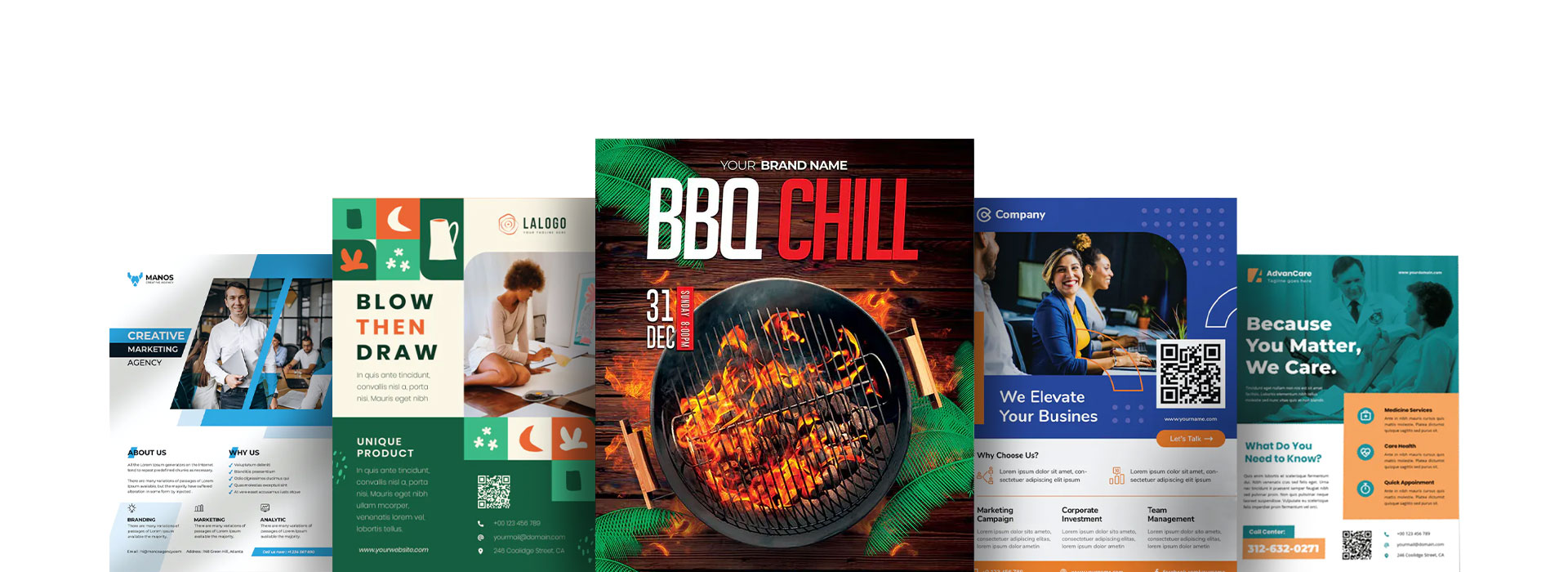 Business Flyer Card Designs